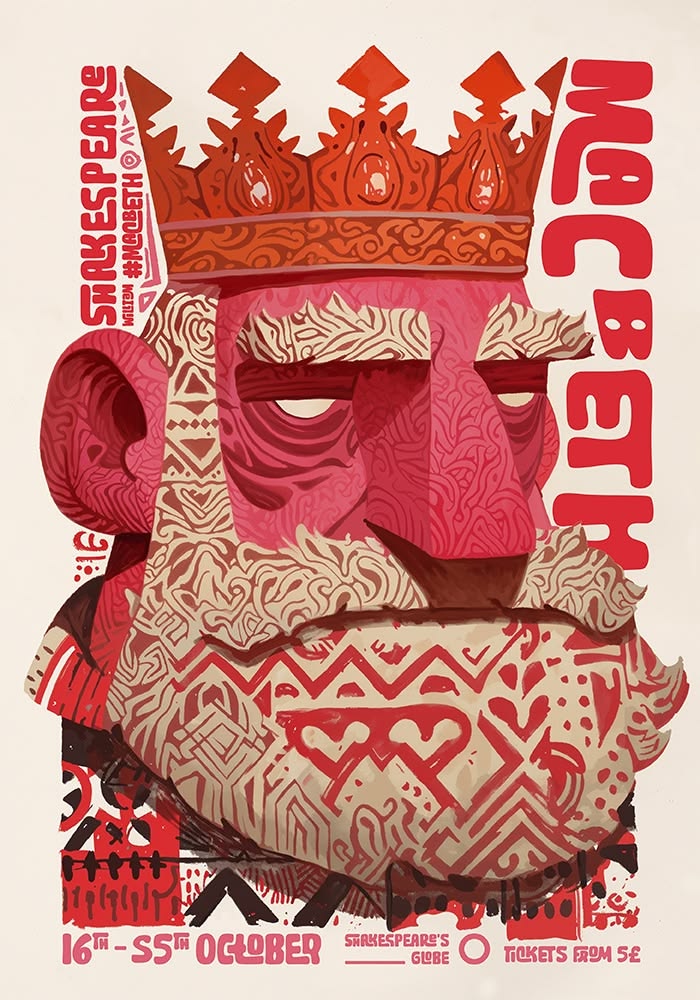 Macbeth Shakespeare Poster
