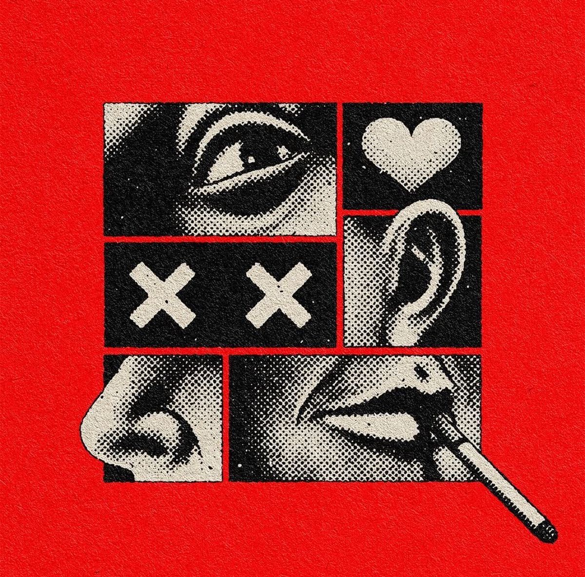 Pop Art Panel Illustration