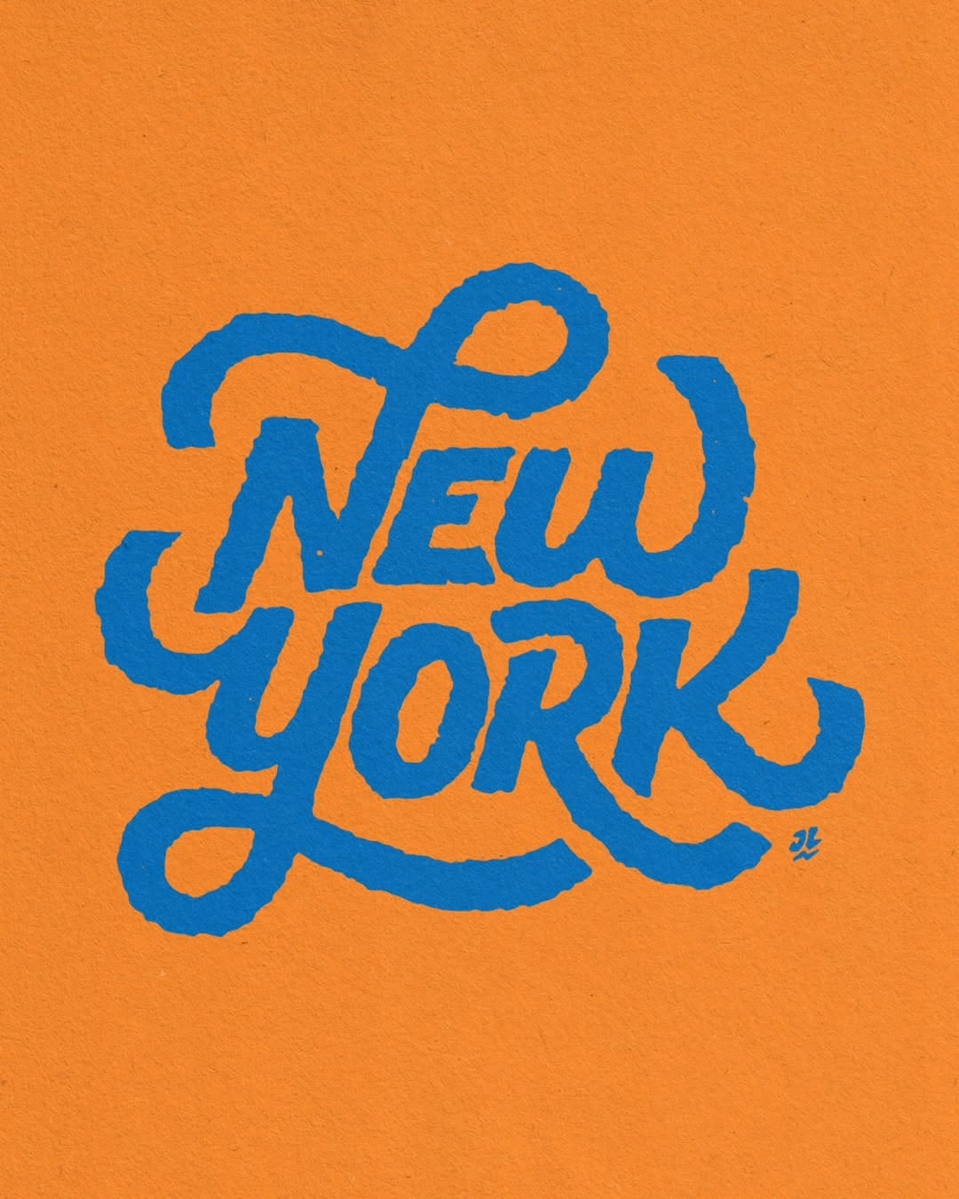 New York Hand Lettering