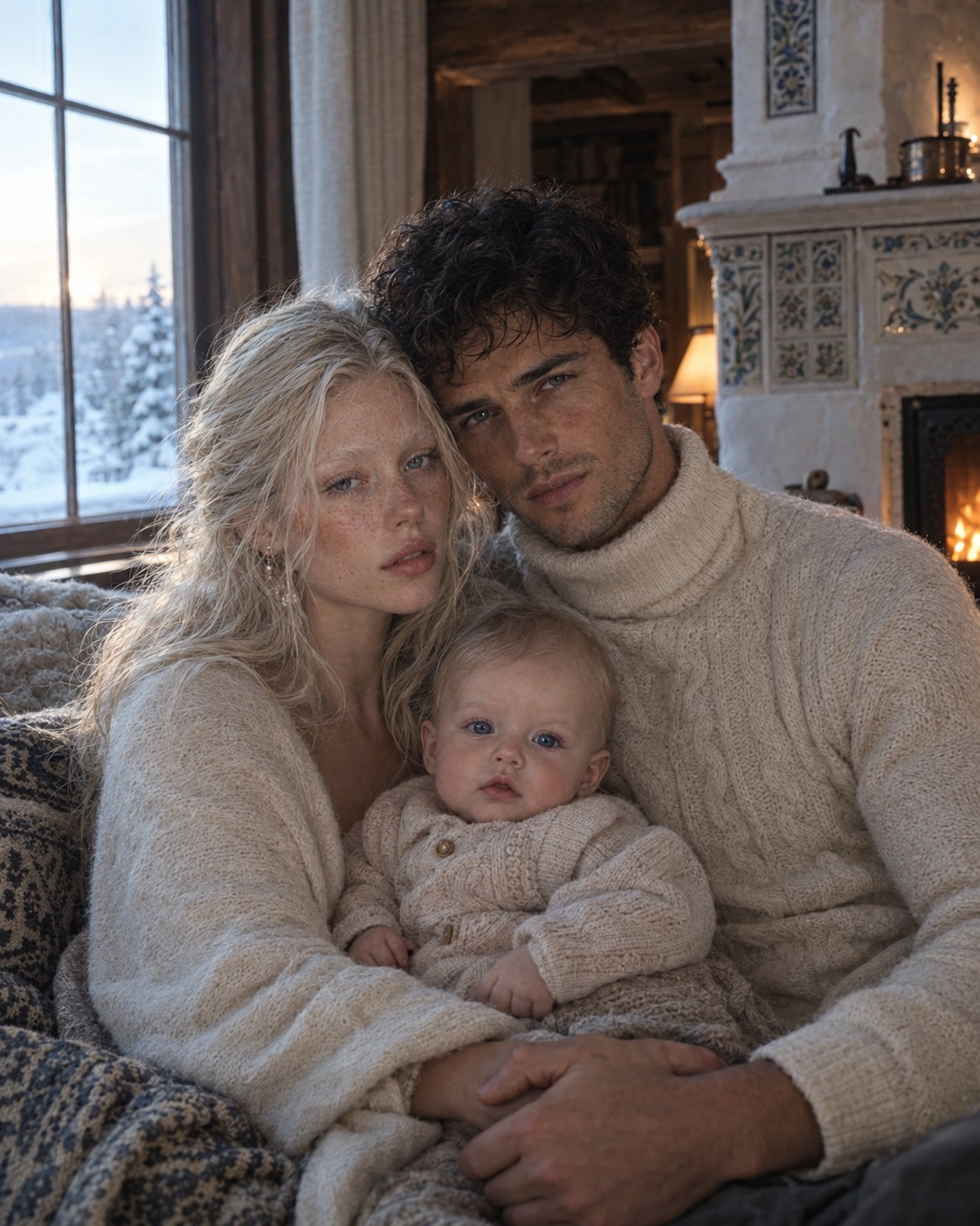 Cozy Family Portrait