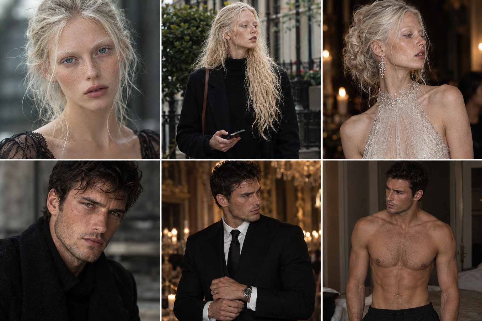 Editorial Portrait Grid