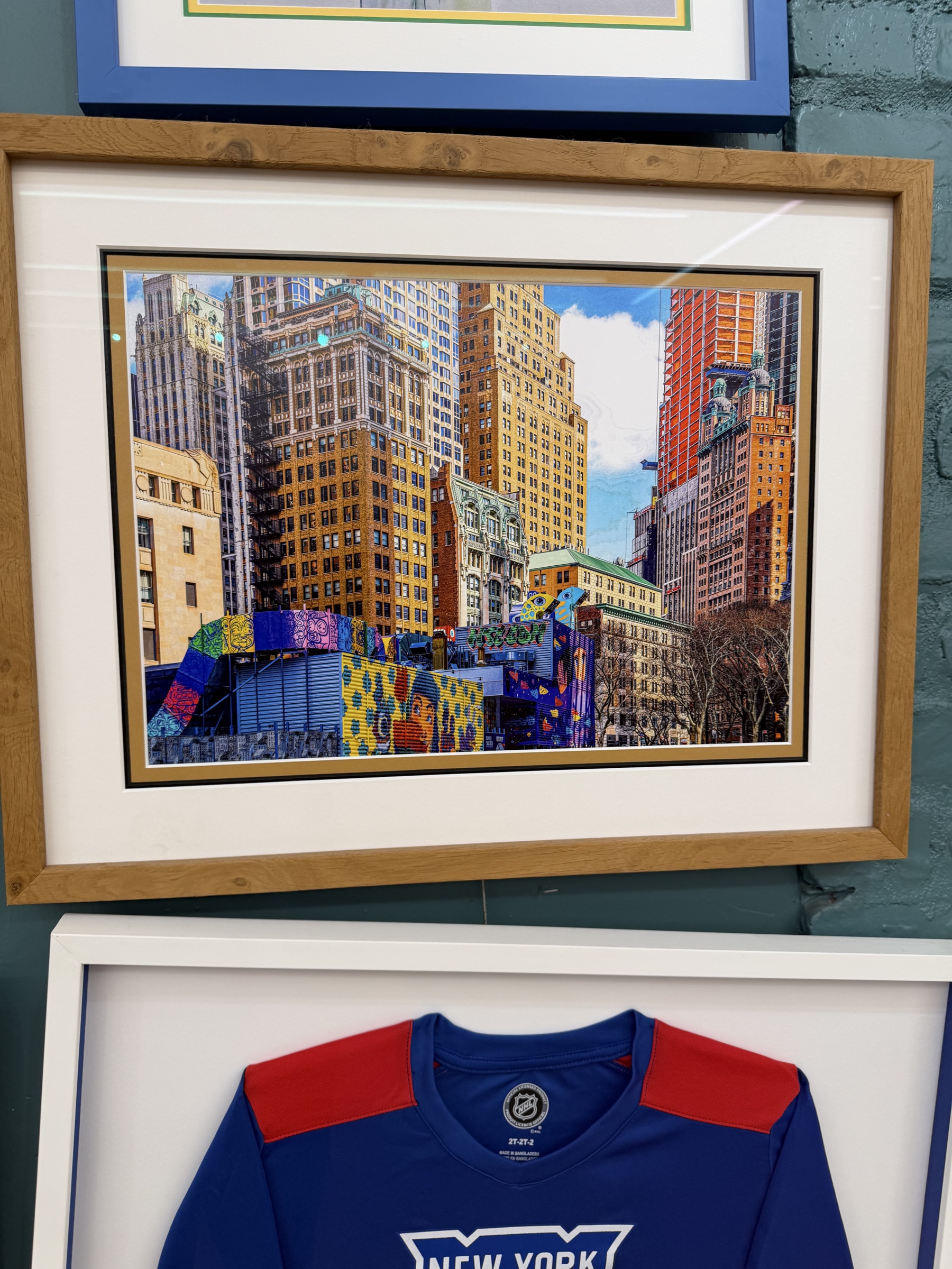Framed Urban Cityscape Photo