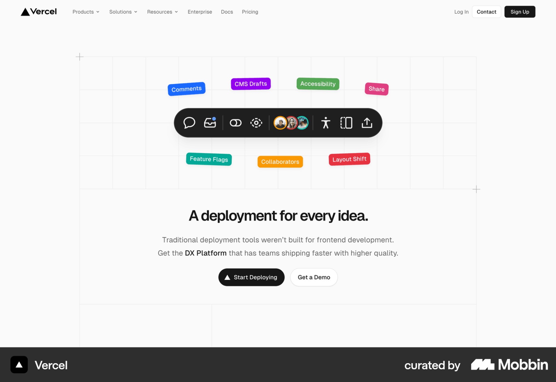 Vercel Marketing Page