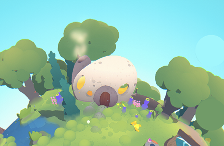 Fantasy Game Home Scene