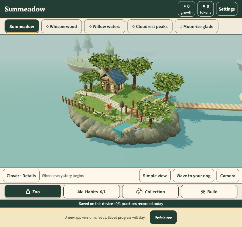 Sunmeadow Garden UI