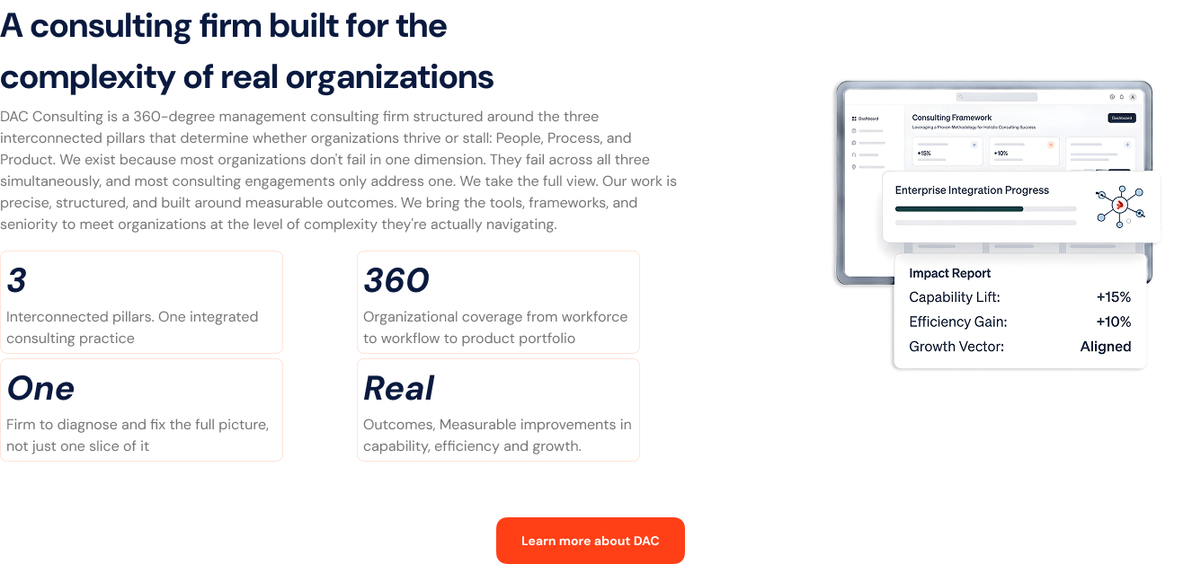 DAC Consulting Framework