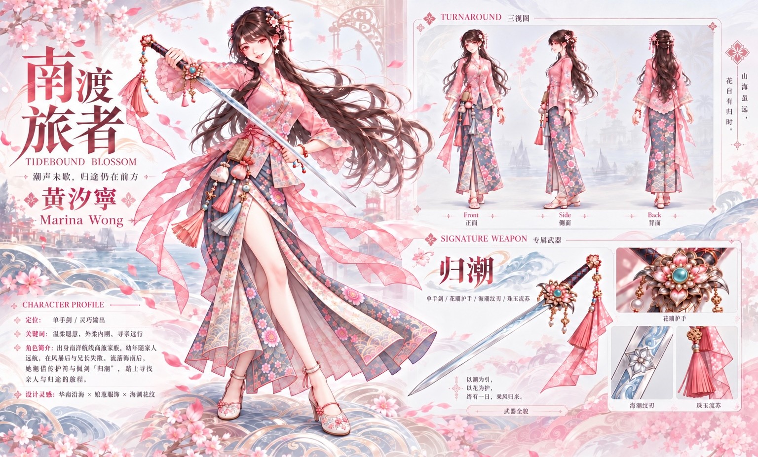 Tidebound Blossom Character Sheet