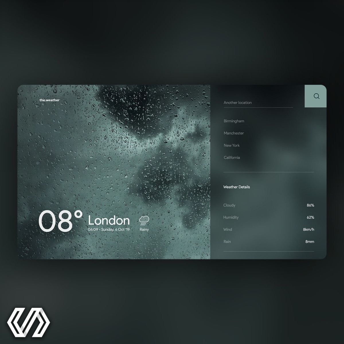 Weather Dashboard Card