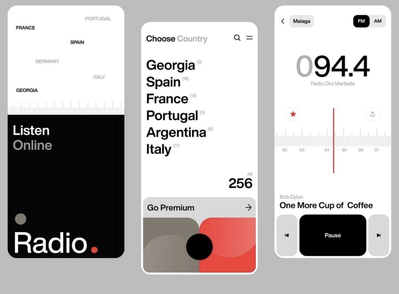 Radio Tuner App