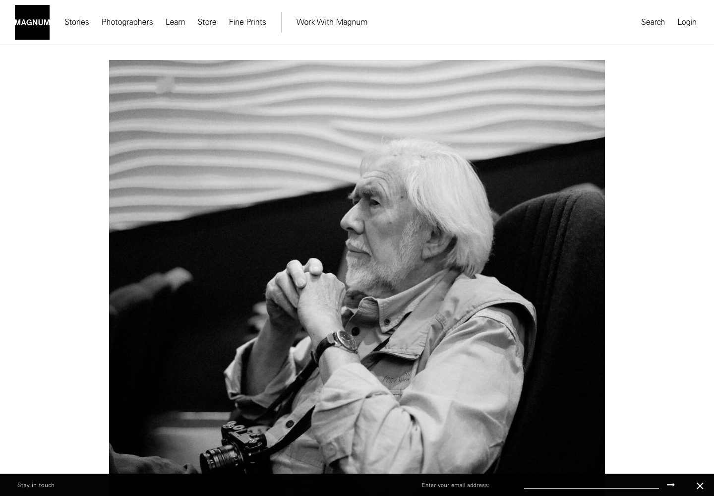 Magnum Photos Homepage