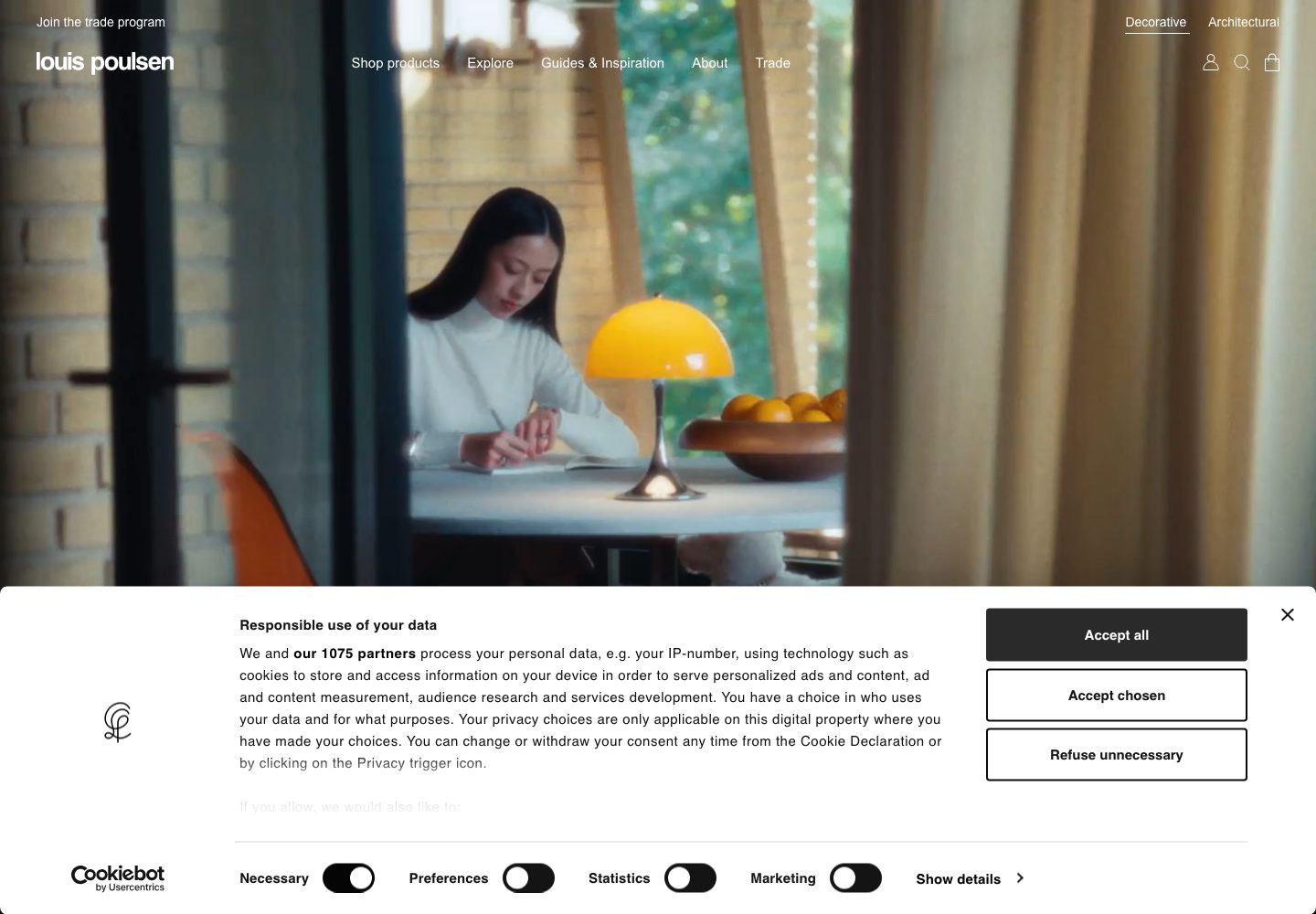 Louis Poulsen Homepage