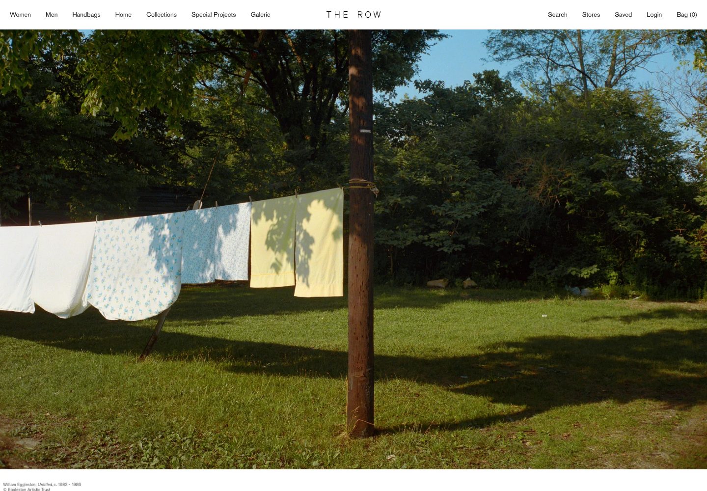 The Row Homepage