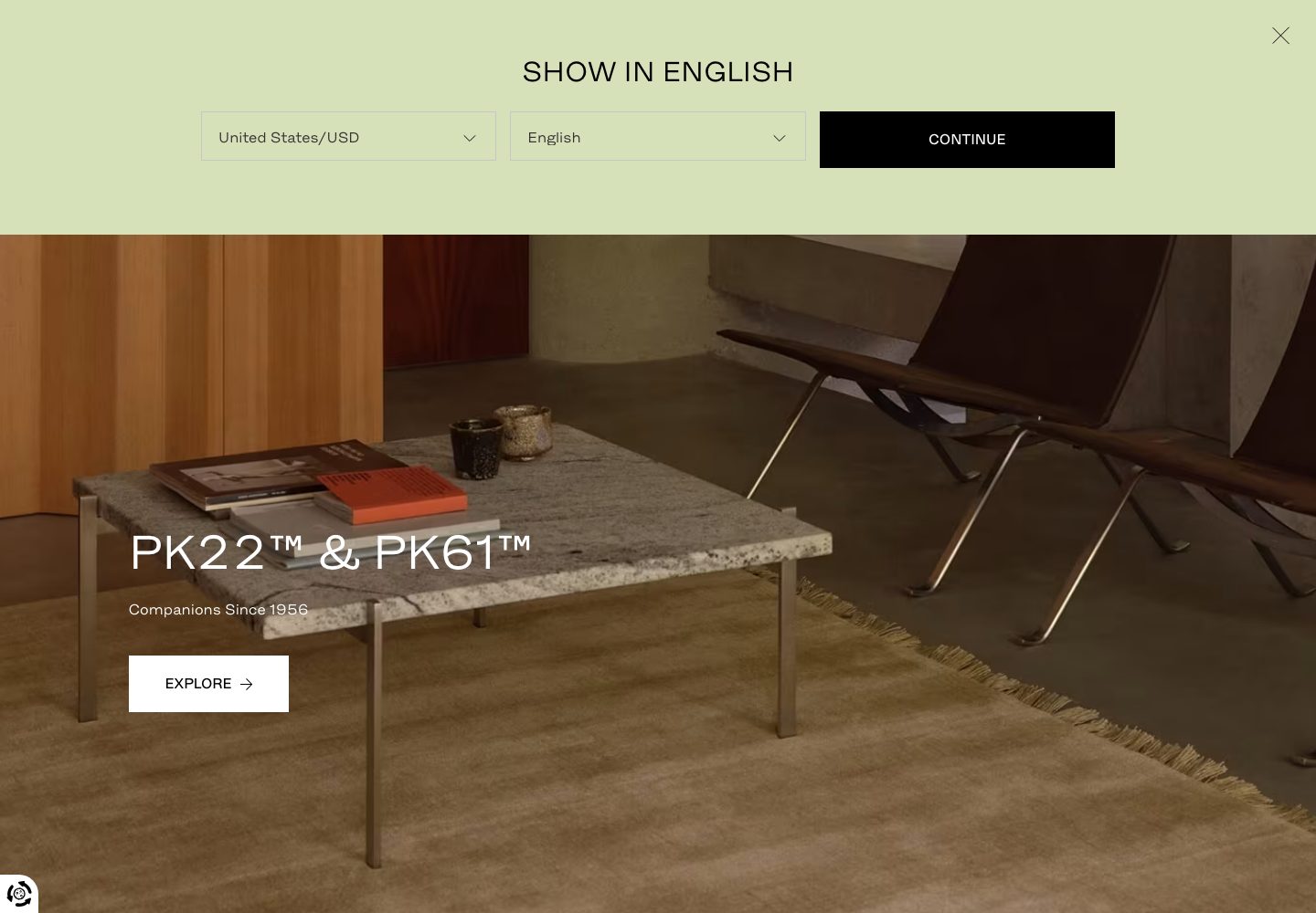 Fritz Hansen Homepage