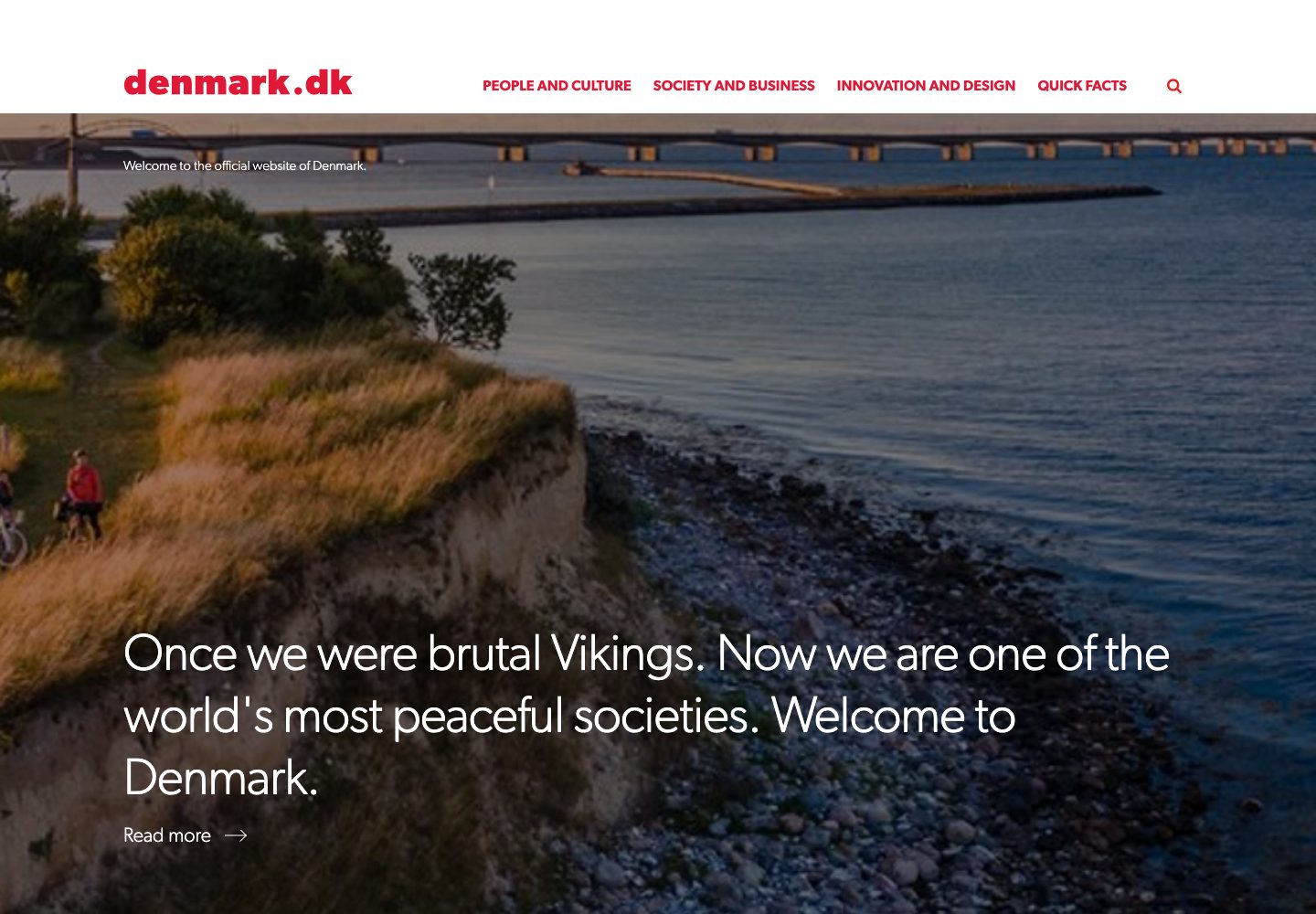 Denmark Homepage