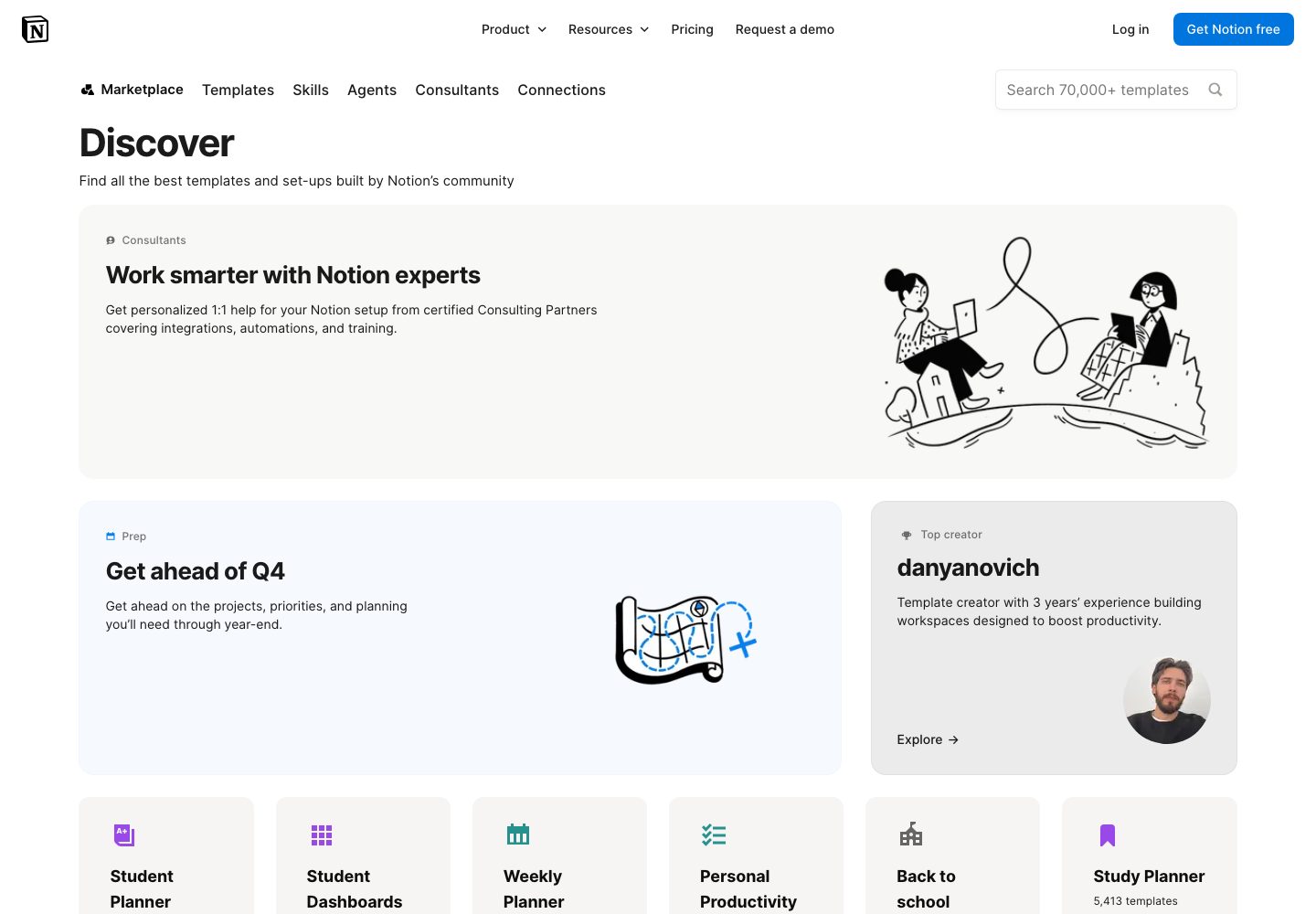 Notion Marketplace