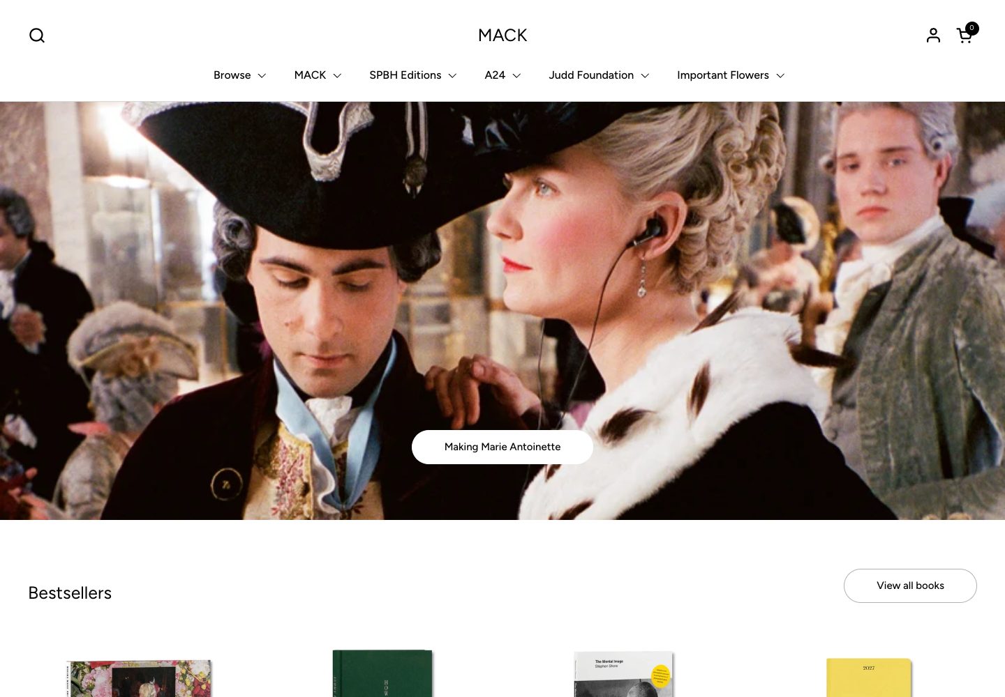 Mack Books Homepage