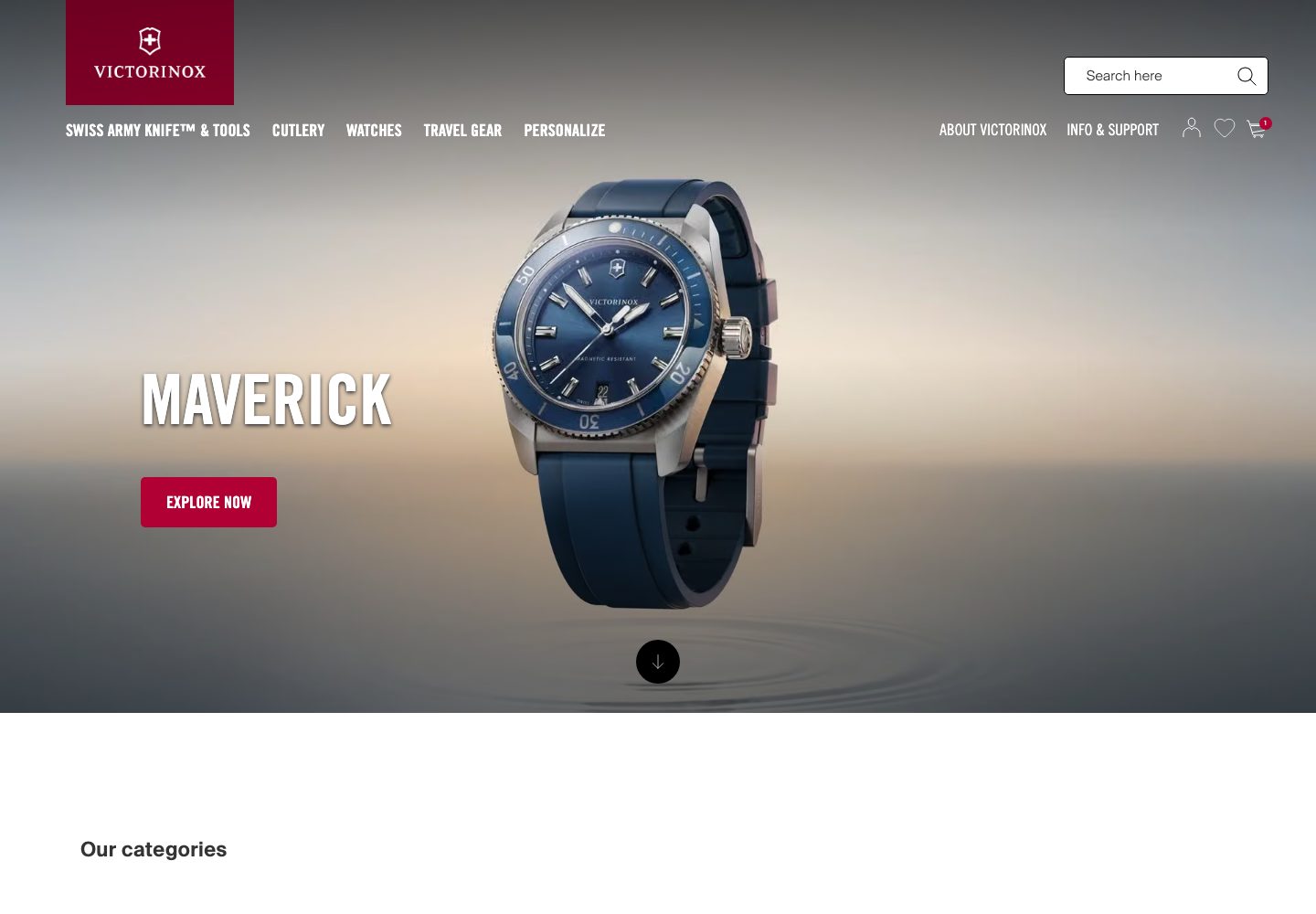 Victorinox Homepage