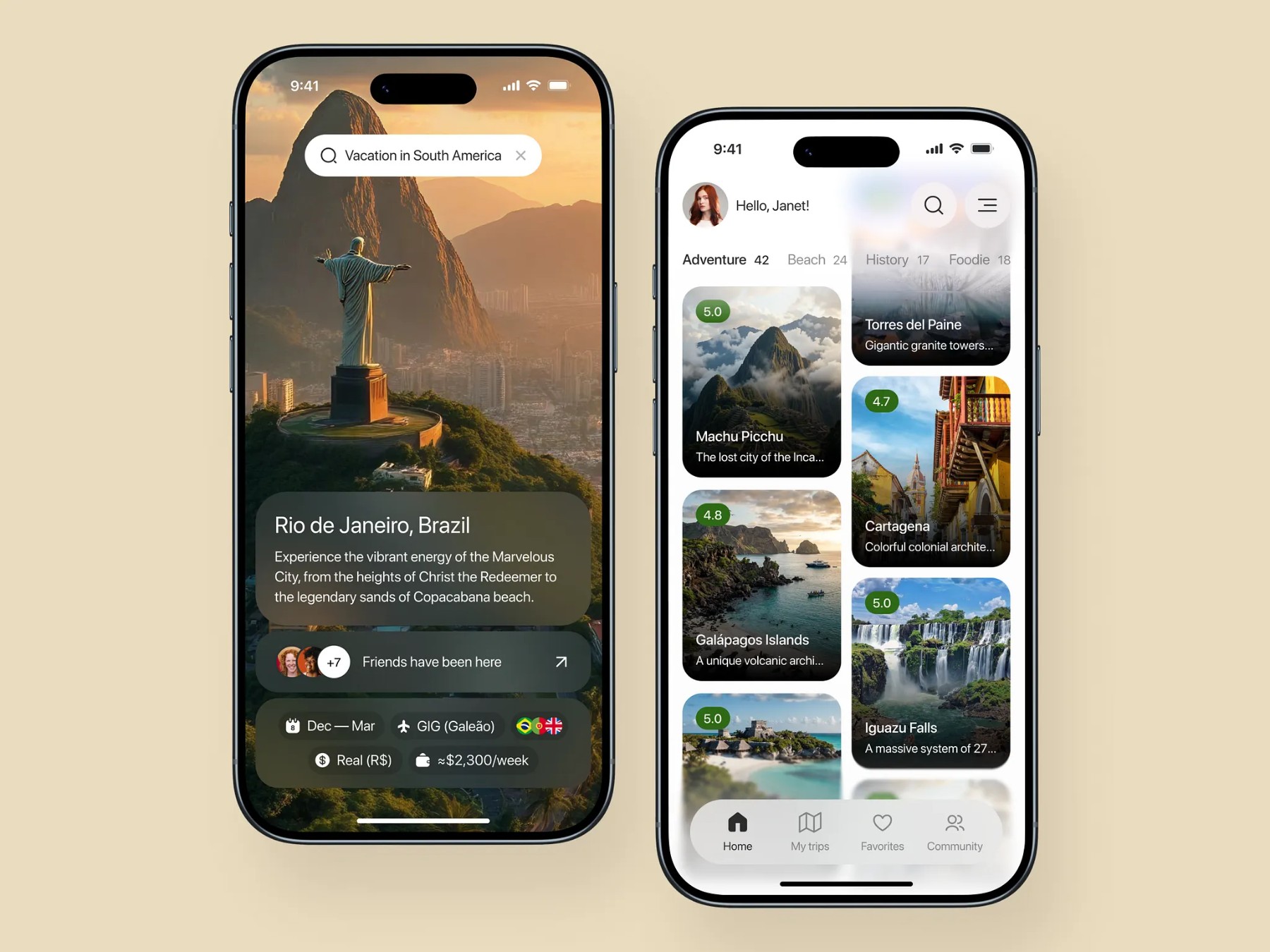 Travel Exploration App