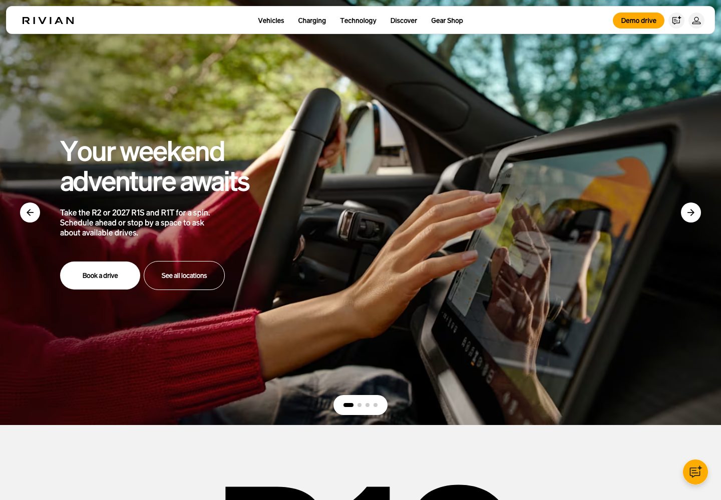 Rivian Homepage