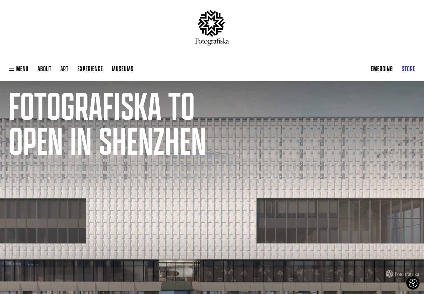 Fotografiska Homepage