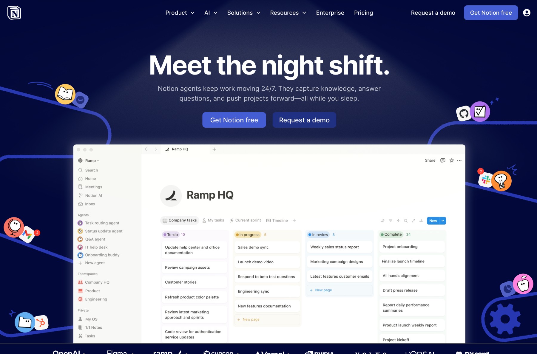 Notion Homepage Notion Landing Page