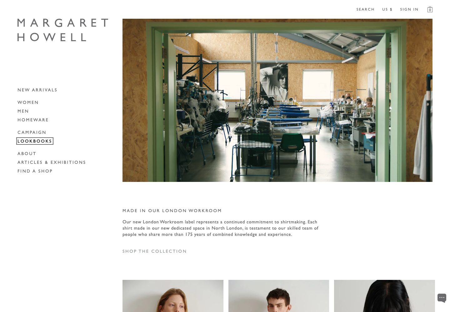 Margaret Howell Homepage