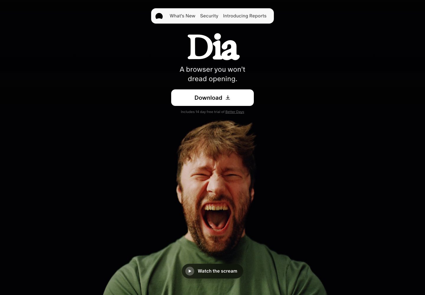 Dia Homepage