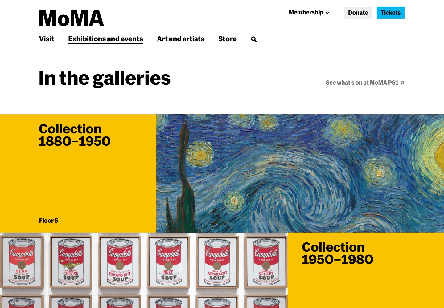 MoMA Features