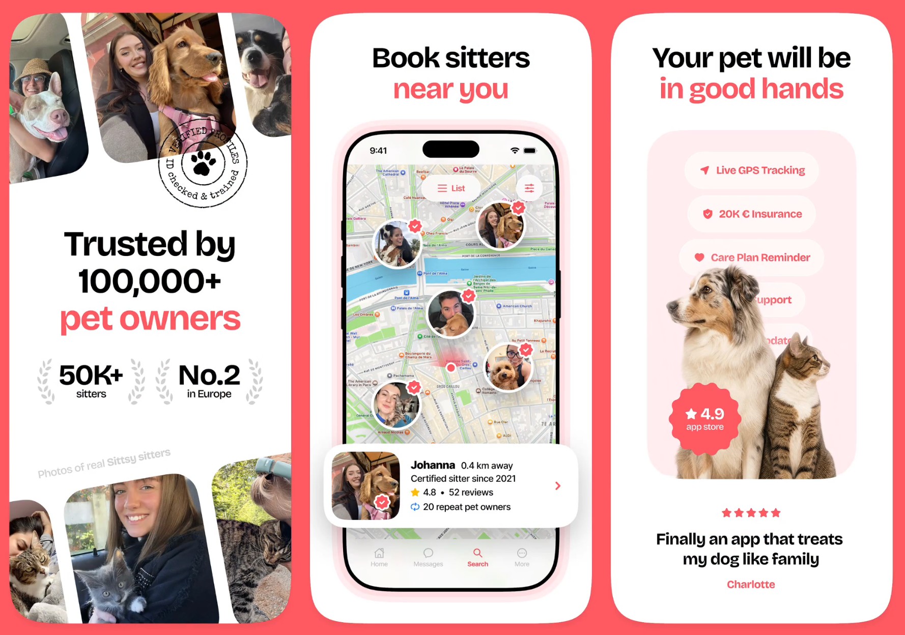 Sittsy Pet Sitting App