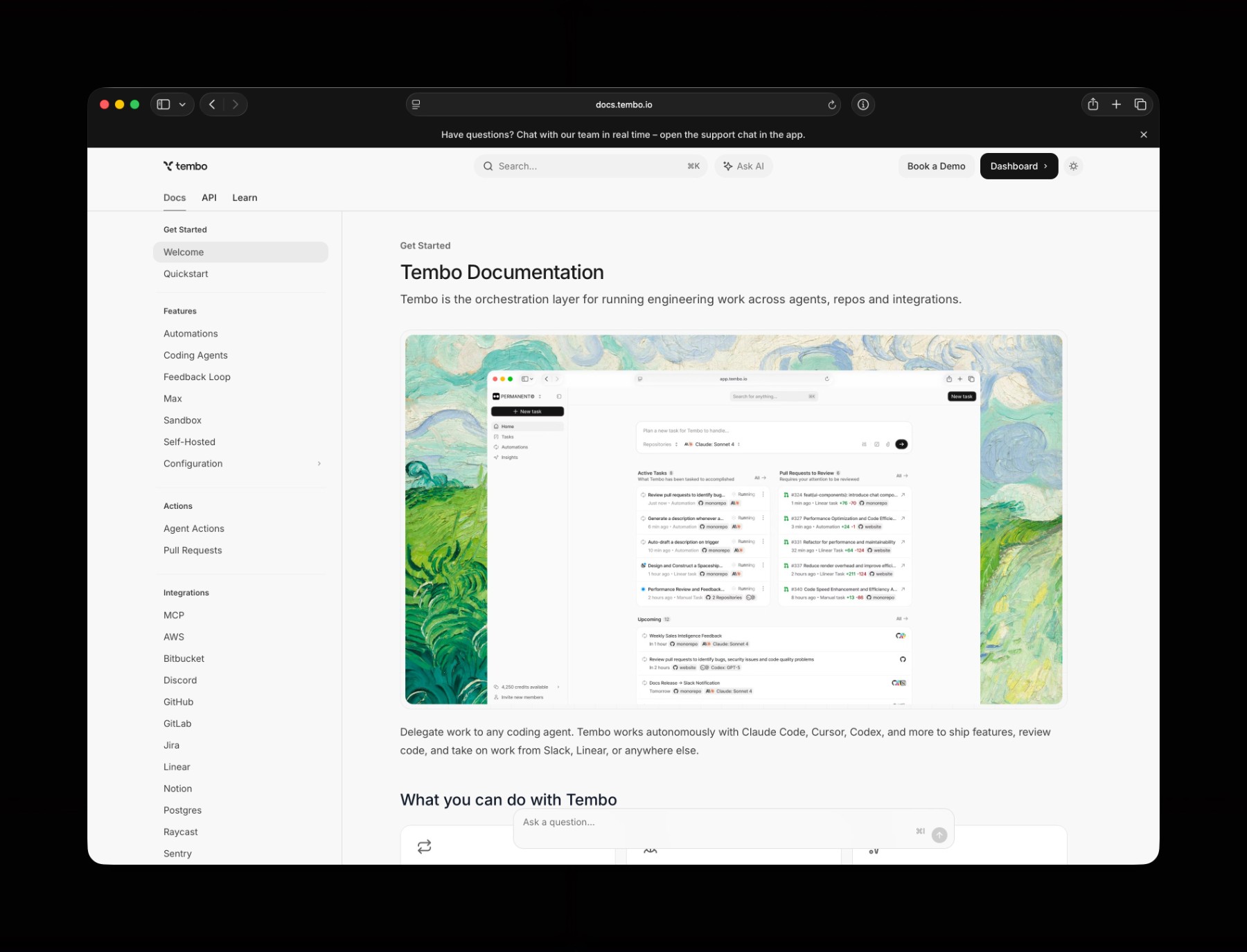 Tembo Documentation