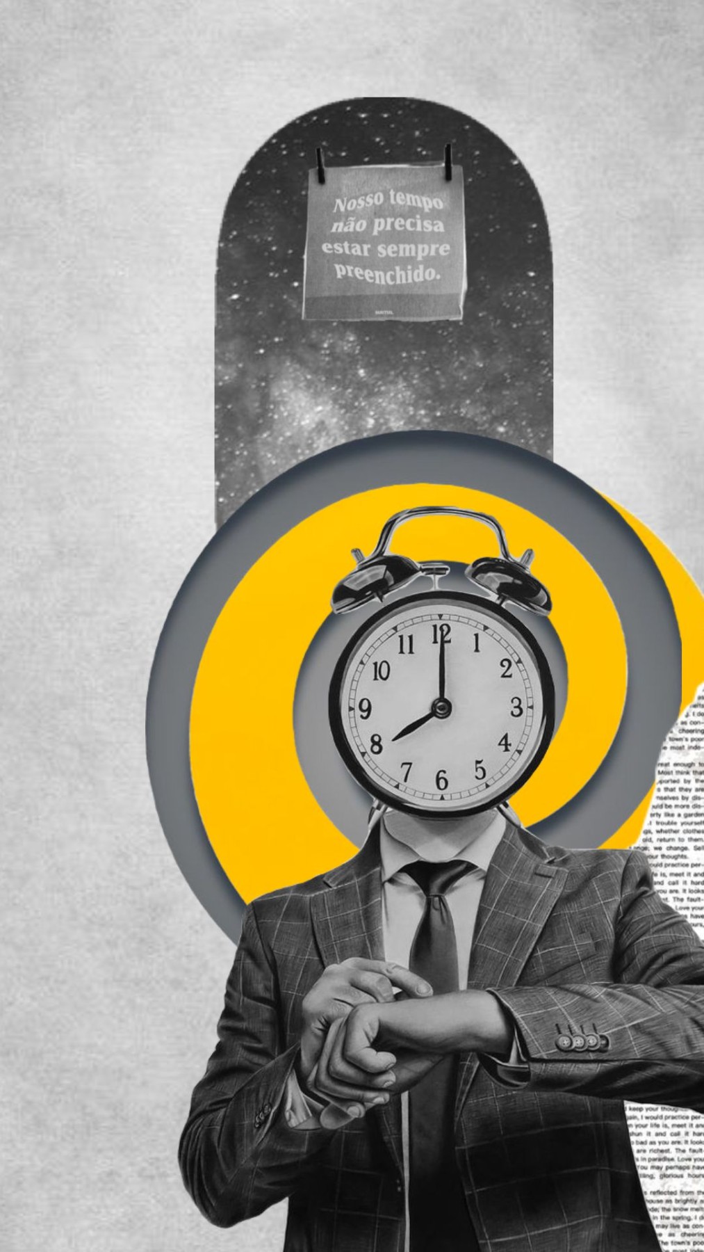 Time Concept Collage